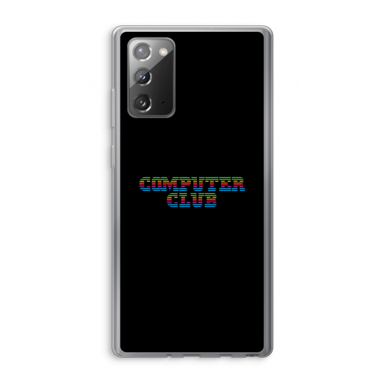 Retro: Samsung Galaxy Note 20 / Note 20 5G Transparant Hoesje