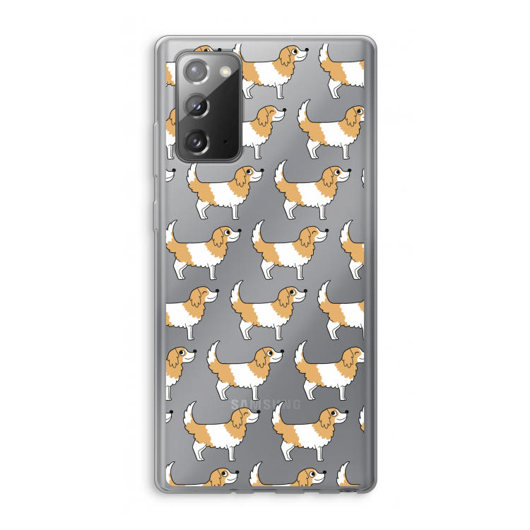 Doggy: Samsung Galaxy Note 20 / Note 20 5G Transparant Hoesje
