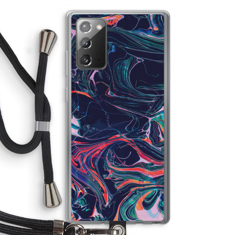 Light Years Beyond: Samsung Galaxy Note 20 / Note 20 5G Transparant Hoesje met koord