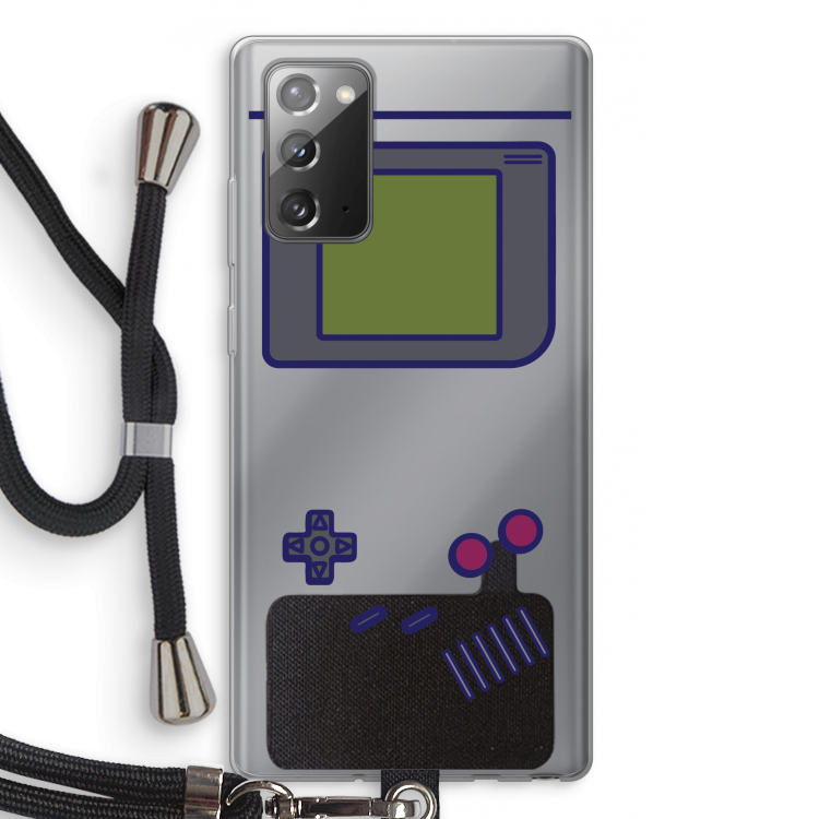 Game On: Samsung Galaxy Note 20 / Note 20 5G Transparant Hoesje met koord