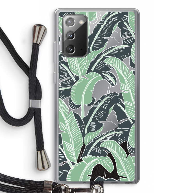 This Sh*t Is Bananas: Samsung Galaxy Note 20 / Note 20 5G Transparant Hoesje met koord