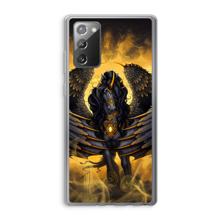 Pegasus: Samsung Galaxy Note 20 / Note 20 5G Transparant Hoesje