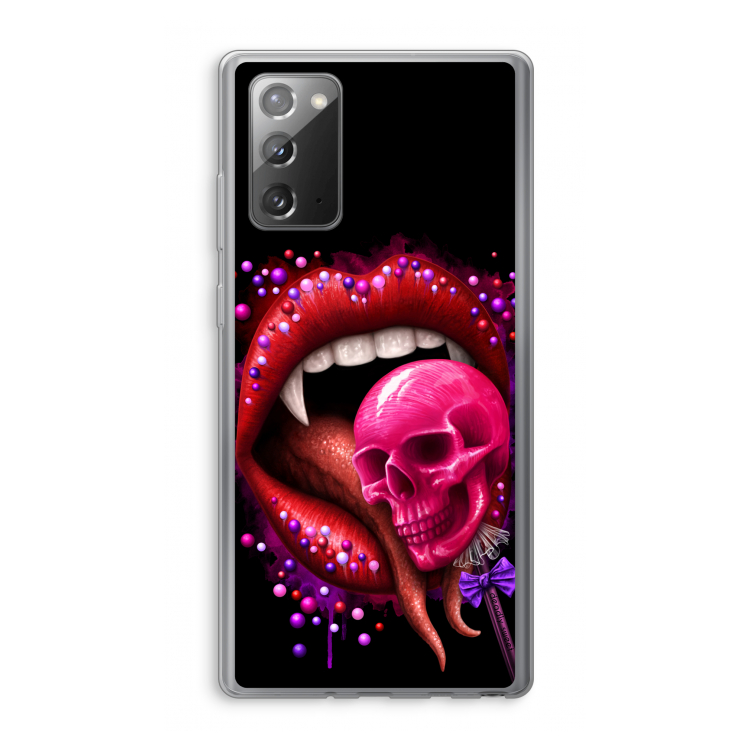 Dodelijk zoet: Samsung Galaxy Note 20 / Note 20 5G Transparant Hoesje