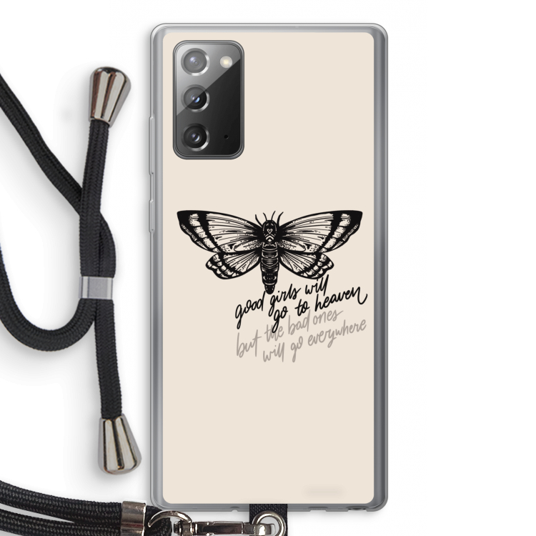 Good or bad: Samsung Galaxy Note 20 / Note 20 5G Transparant Hoesje met koord