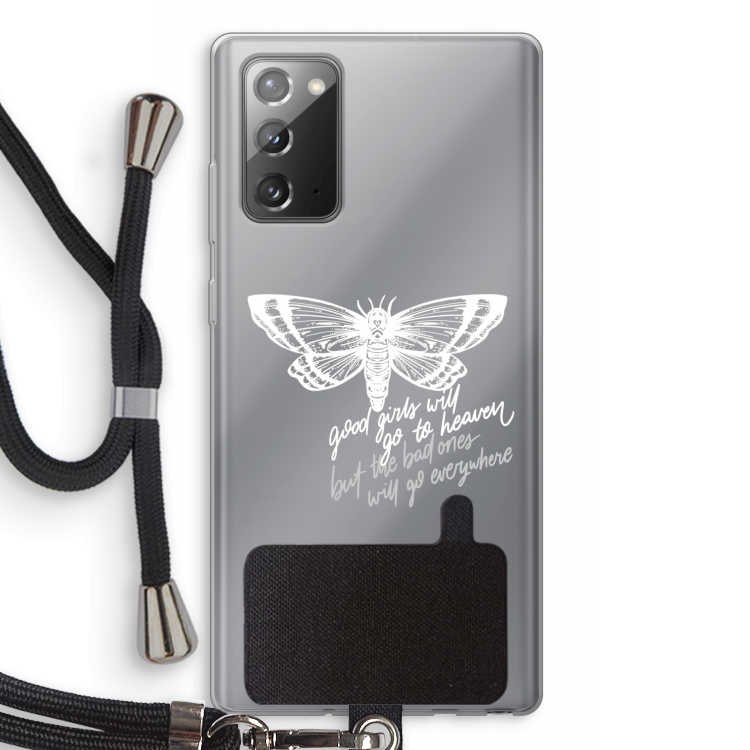 Good or bad: Samsung Galaxy Note 20 / Note 20 5G Transparant Hoesje met koord