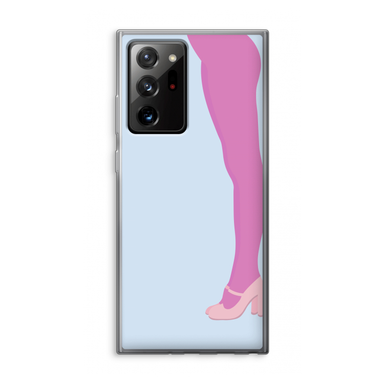Pink panty: Samsung Galaxy Note 20 Ultra / Note 20 Ultra 5G Transparant Hoesje