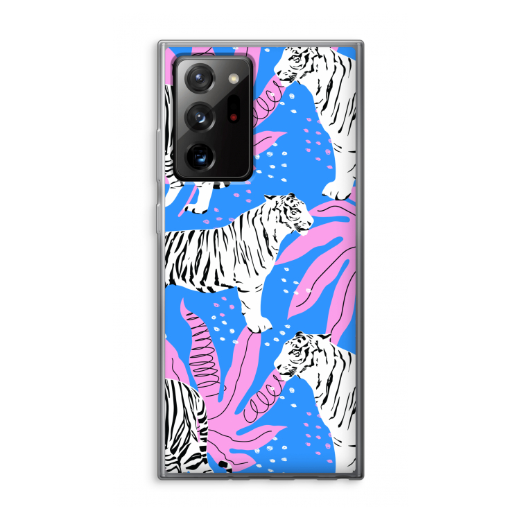 Tijger: Samsung Galaxy Note 20 Ultra / Note 20 Ultra 5G Transparant Hoesje