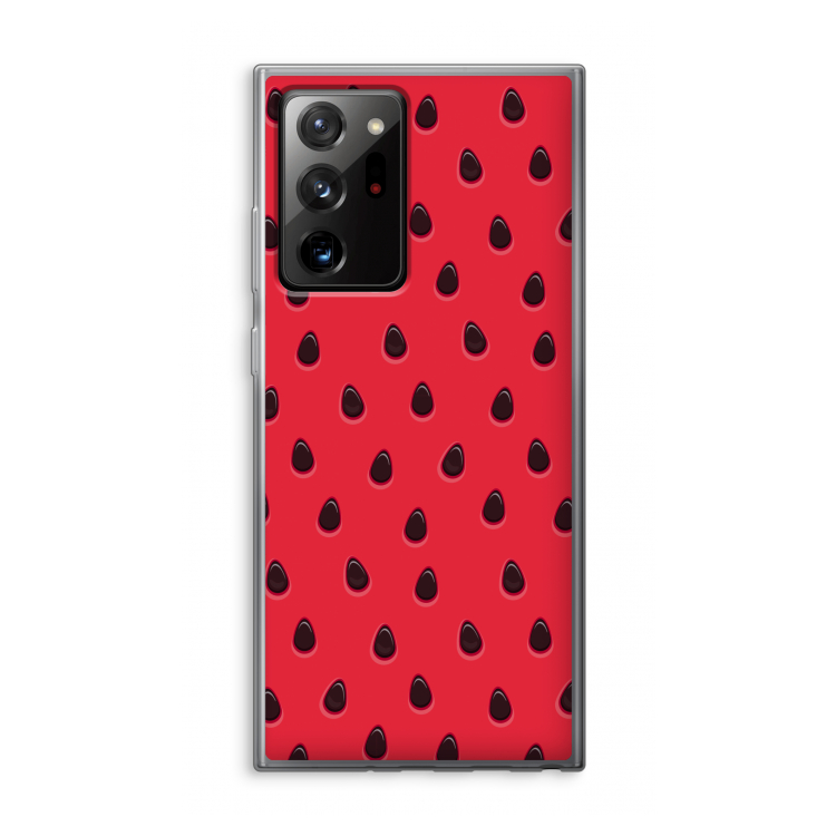 Watermelon: Samsung Galaxy Note 20 Ultra / Note 20 Ultra 5G Transparant Hoesje
