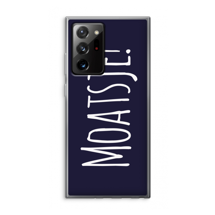 Moatsje!: Samsung Galaxy Note 20 Ultra / Note 20 Ultra 5G Transparant Hoesje