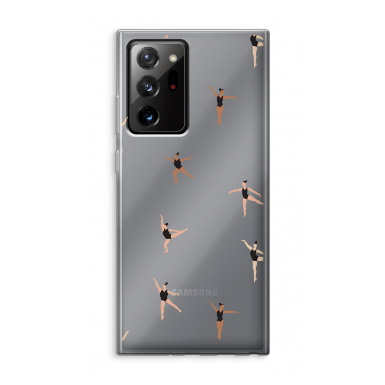 Dancing #1: Samsung Galaxy Note 20 Ultra / Note 20 Ultra 5G Transparant Hoesje