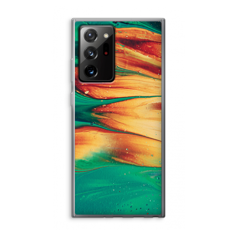 Green Inferno: Samsung Galaxy Note 20 Ultra / Note 20 Ultra 5G Transparant Hoesje