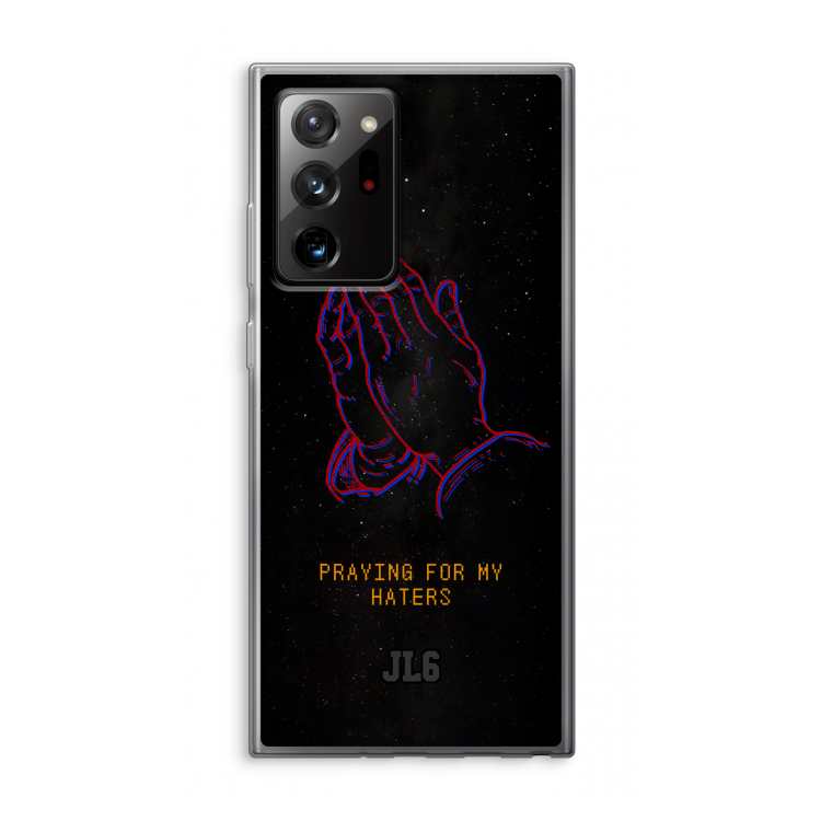 Praying For My Haters: Samsung Galaxy Note 20 Ultra / Note 20 Ultra 5G Transparant Hoesje