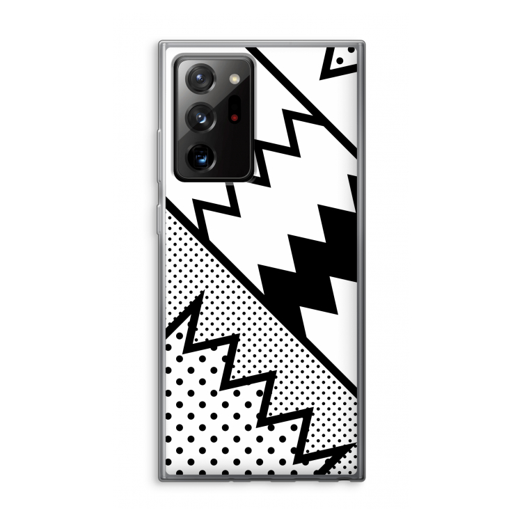 Pop Art #5: Samsung Galaxy Note 20 Ultra / Note 20 Ultra 5G Transparant Hoesje
