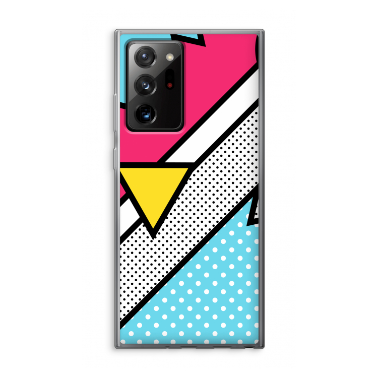 Pop Art #3: Samsung Galaxy Note 20 Ultra / Note 20 Ultra 5G Transparant Hoesje