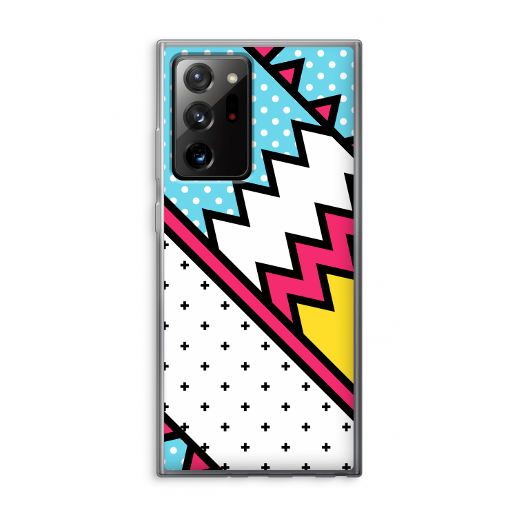 Pop Art #2: Samsung Galaxy Note 20 Ultra / Note 20 Ultra 5G Transparant Hoesje