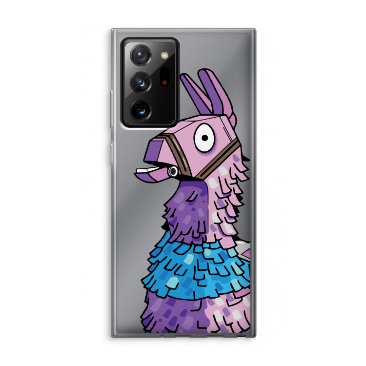 Lama: Samsung Galaxy Note 20 Ultra / Note 20 Ultra 5G Transparant Hoesje