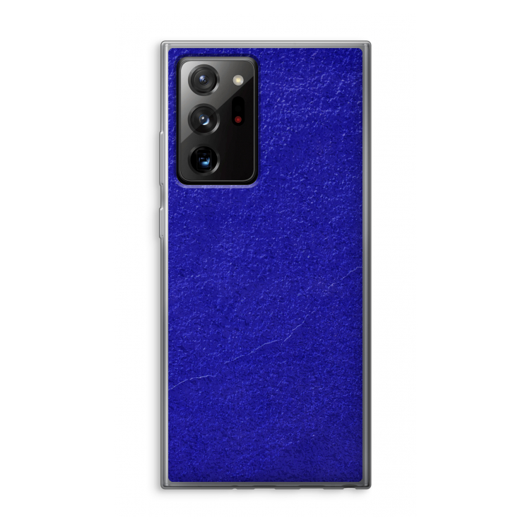 Majorelle Blue: Samsung Galaxy Note 20 Ultra / Note 20 Ultra 5G Transparant Hoesje