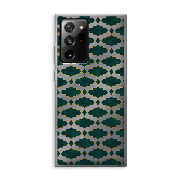 Moroccan tiles: Samsung Galaxy Note 20 Ultra / Note 20 Ultra 5G Transparant Hoesje