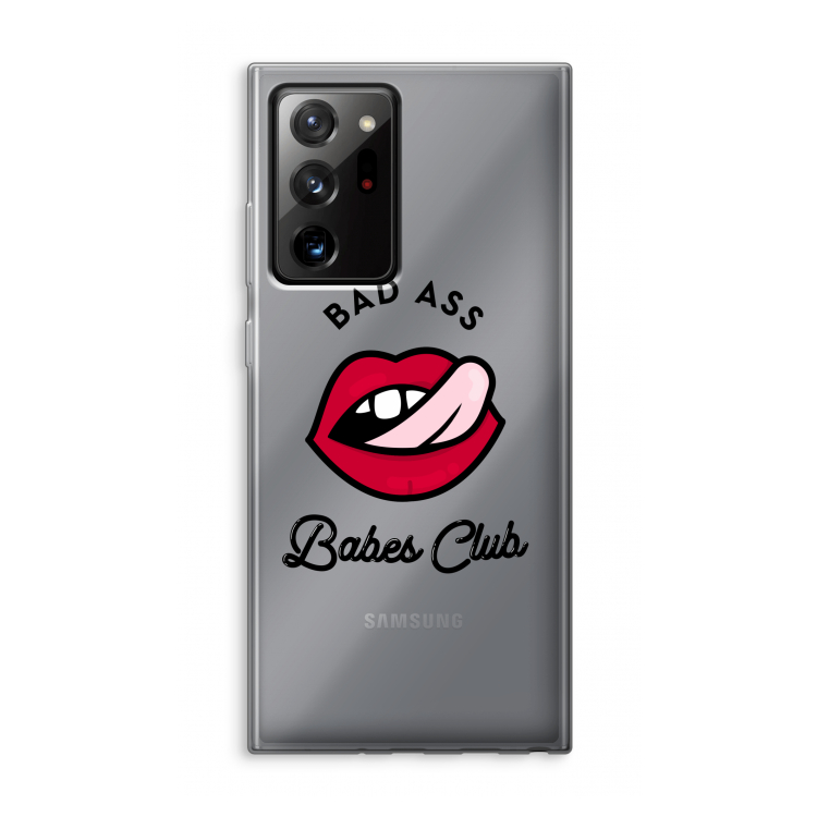 Badass Babes Club: Samsung Galaxy Note 20 Ultra / Note 20 Ultra 5G Transparant Hoesje