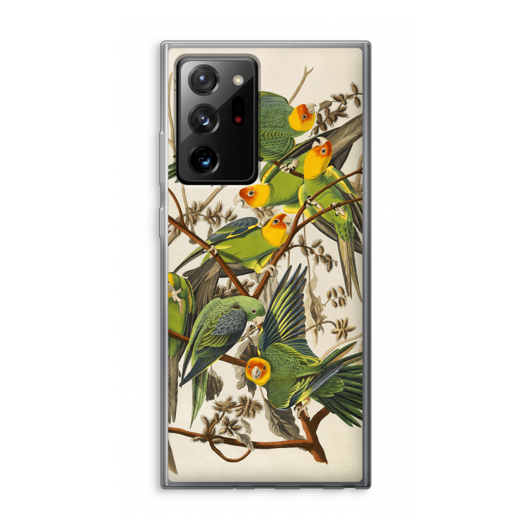 Carolinaparkiet: Samsung Galaxy Note 20 Ultra / Note 20 Ultra 5G Transparant Hoesje