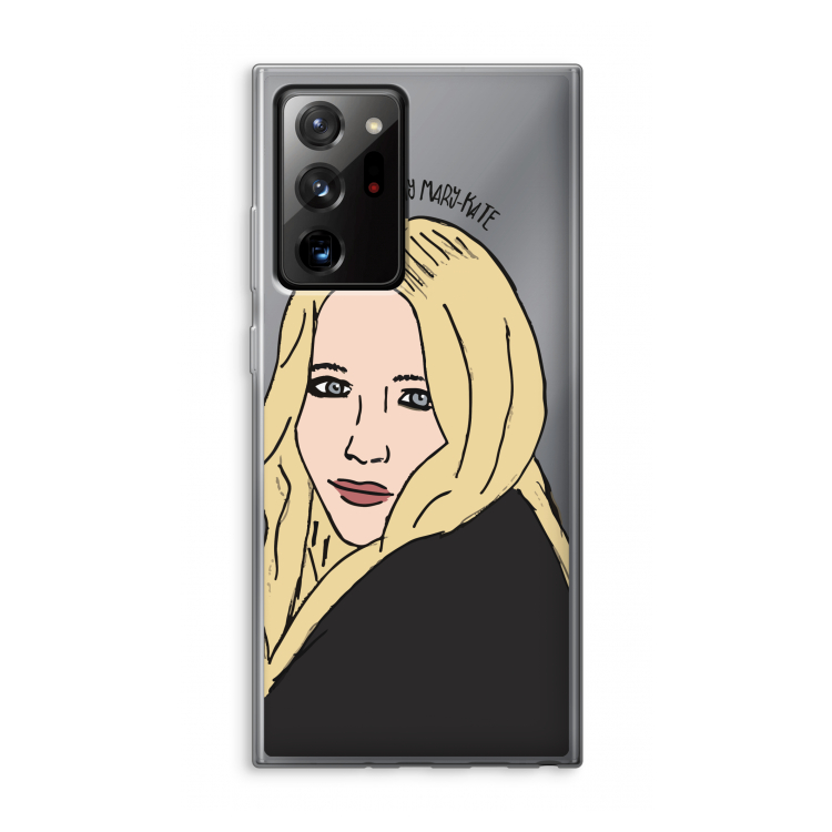 Mary Kate: Samsung Galaxy Note 20 Ultra / Note 20 Ultra 5G Transparant Hoesje
