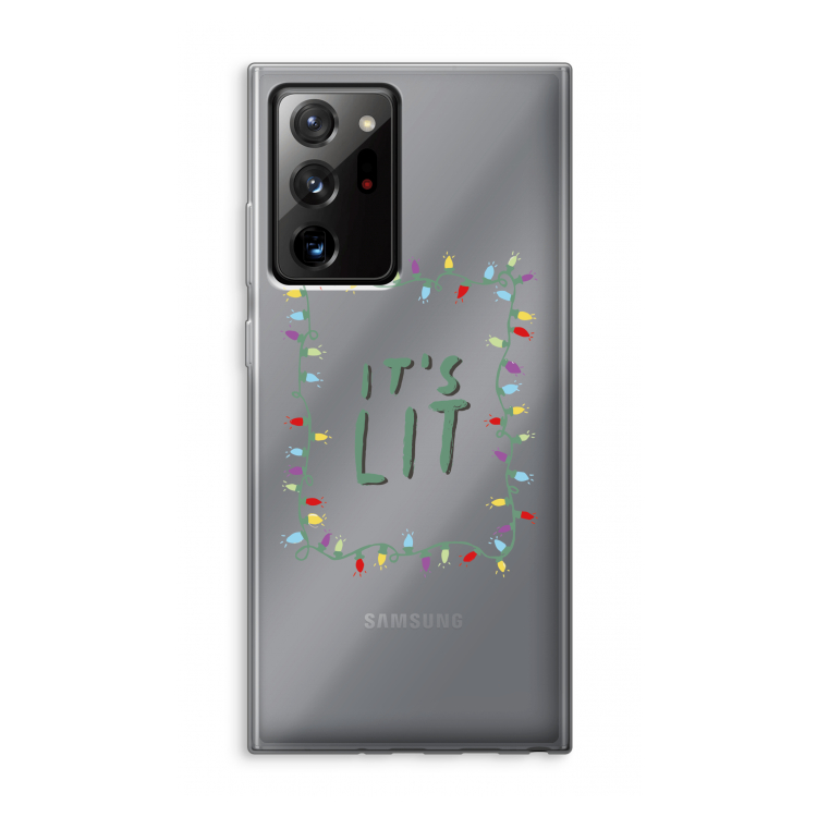 It's Lit: Samsung Galaxy Note 20 Ultra / Note 20 Ultra 5G Transparant Hoesje