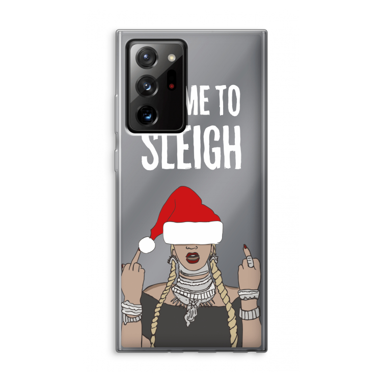 Came To Sleigh: Samsung Galaxy Note 20 Ultra / Note 20 Ultra 5G Transparant Hoesje