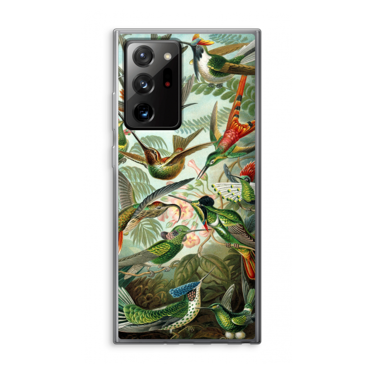 Haeckel Trochilidae: Samsung Galaxy Note 20 Ultra / Note 20 Ultra 5G Transparant Hoesje
