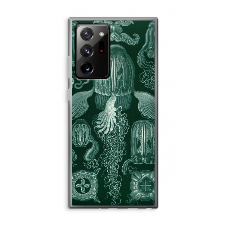 Haeckel Cubomedusae: Samsung Galaxy Note 20 Ultra / Note 20 Ultra 5G Transparant Hoesje