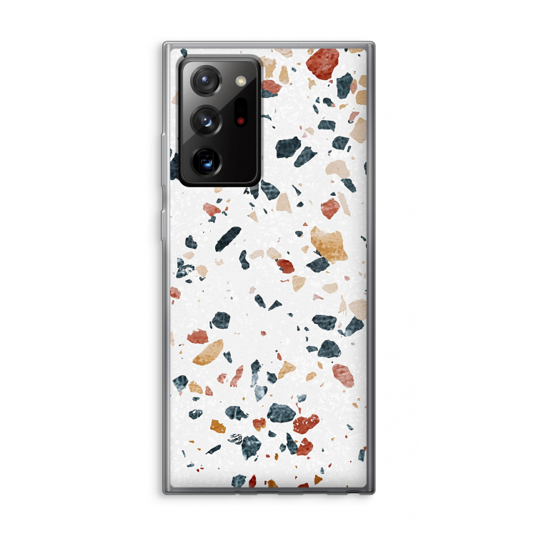 Terrazzo N°4: Samsung Galaxy Note 20 Ultra / Note 20 Ultra 5G Transparant Hoesje