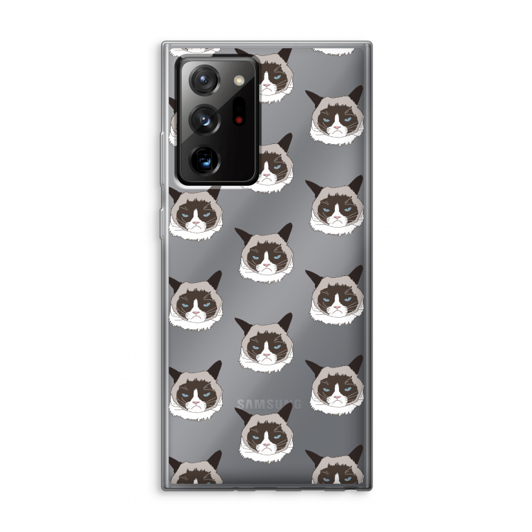 It's a Purrr Case: Samsung Galaxy Note 20 Ultra / Note 20 Ultra 5G Transparant Hoesje