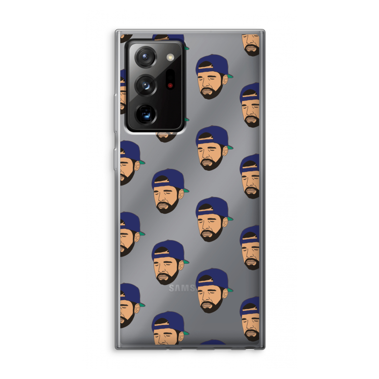 Drake Away: Samsung Galaxy Note 20 Ultra / Note 20 Ultra 5G Transparant Hoesje