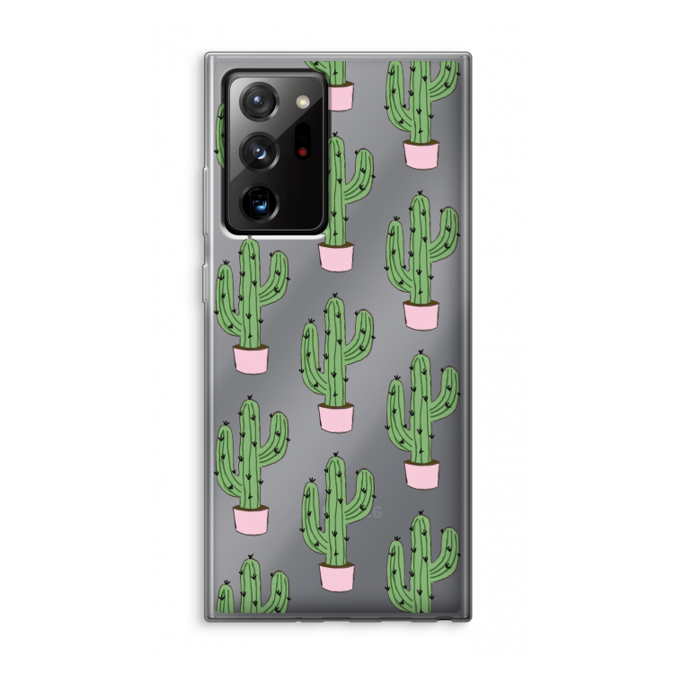 Cactus Lover: Samsung Galaxy Note 20 Ultra / Note 20 Ultra 5G Transparant Hoesje