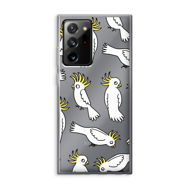 Papegaai: Samsung Galaxy Note 20 Ultra / Note 20 Ultra 5G Transparant Hoesje