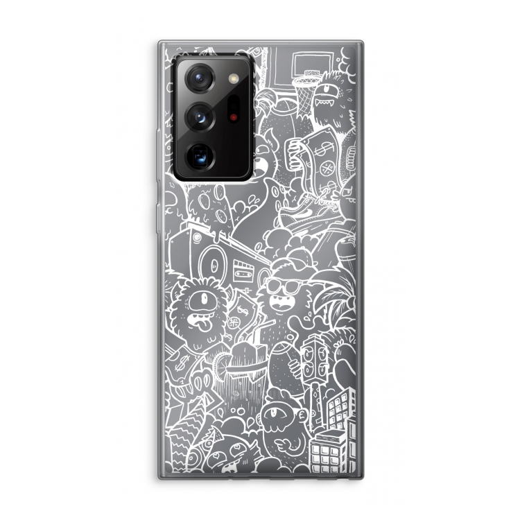 Vexx City #2: Samsung Galaxy Note 20 Ultra / Note 20 Ultra 5G Transparant Hoesje