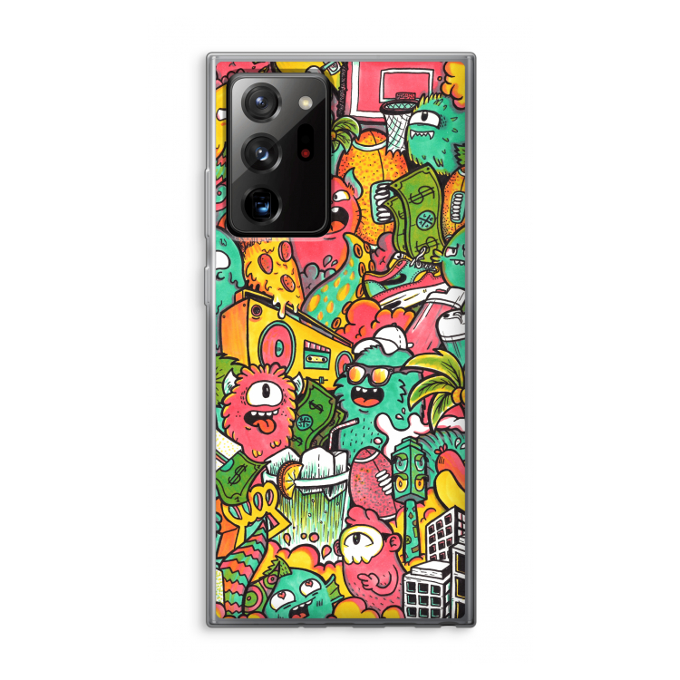 Vexx City: Samsung Galaxy Note 20 Ultra / Note 20 Ultra 5G Transparant Hoesje
