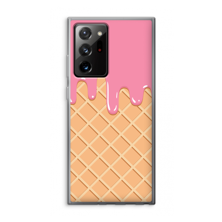 Ice cream: Samsung Galaxy Note 20 Ultra / Note 20 Ultra 5G Transparant Hoesje