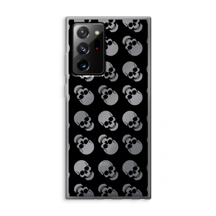 Musketon Skulls: Samsung Galaxy Note 20 Ultra / Note 20 Ultra 5G Transparant Hoesje