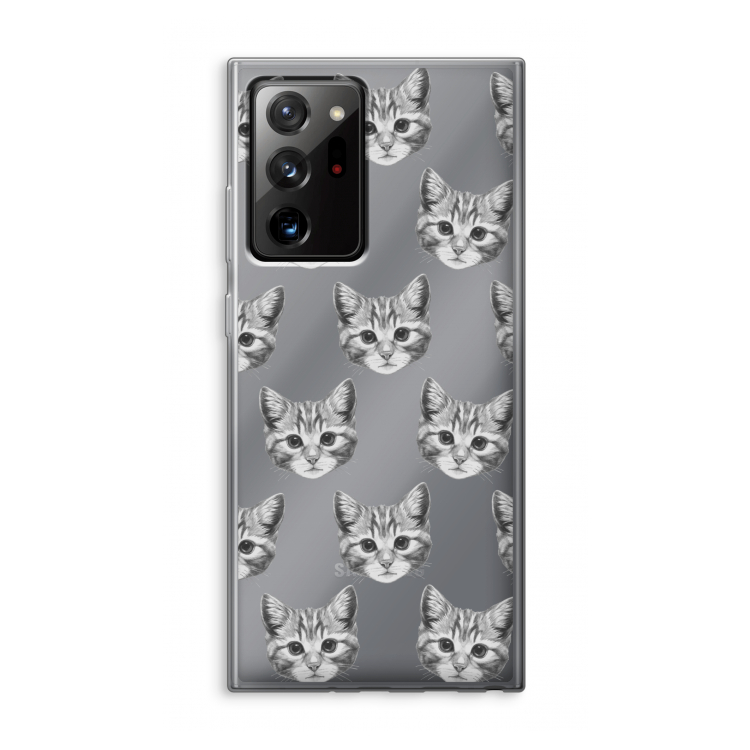 Kitten: Samsung Galaxy Note 20 Ultra / Note 20 Ultra 5G Transparant Hoesje