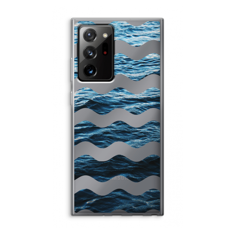 Oceaan: Samsung Galaxy Note 20 Ultra / Note 20 Ultra 5G Transparant Hoesje