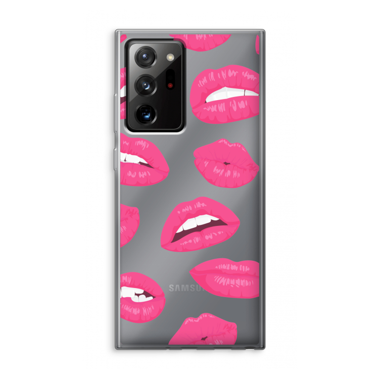 Bite my lip: Samsung Galaxy Note 20 Ultra / Note 20 Ultra 5G Transparant Hoesje