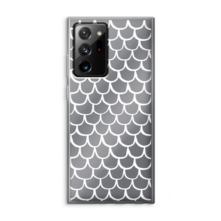 Dakpannetjes: Samsung Galaxy Note 20 Ultra / Note 20 Ultra 5G Transparant Hoesje