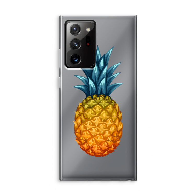Grote ananas: Samsung Galaxy Note 20 Ultra / Note 20 Ultra 5G Transparant Hoesje