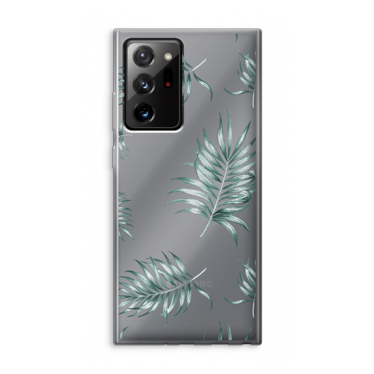 Simple leaves: Samsung Galaxy Note 20 Ultra / Note 20 Ultra 5G Transparant Hoesje