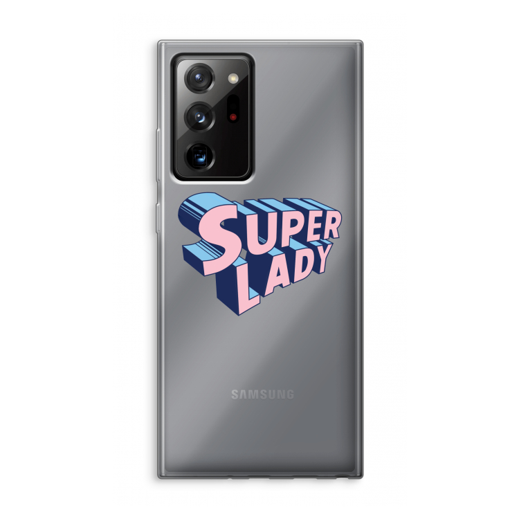 Superlady: Samsung Galaxy Note 20 Ultra / Note 20 Ultra 5G Transparant Hoesje