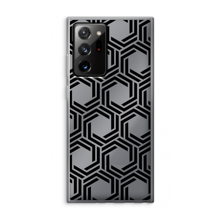 Geometrisch patroon: Samsung Galaxy Note 20 Ultra / Note 20 Ultra 5G Transparant Hoesje