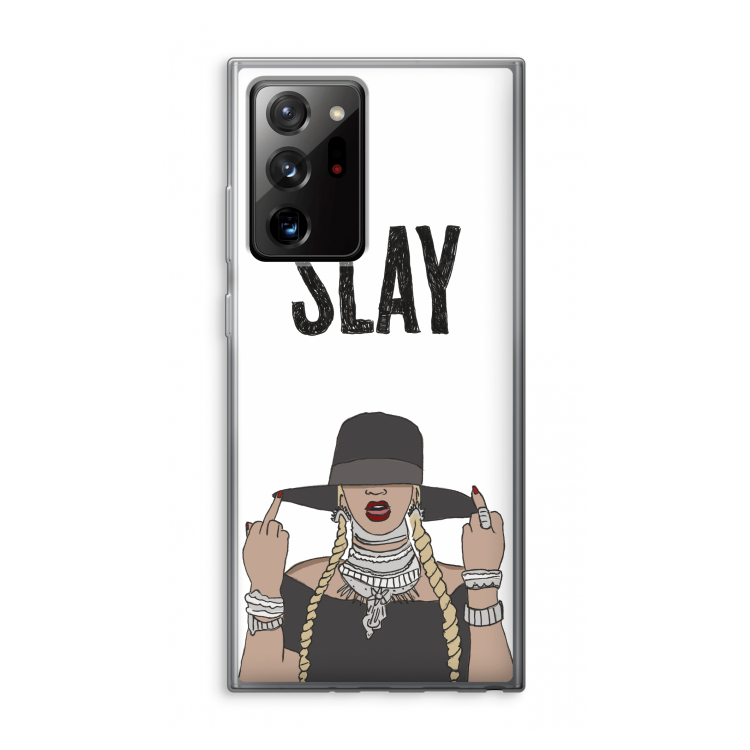 Slay All Day: Samsung Galaxy Note 20 Ultra / Note 20 Ultra 5G Transparant Hoesje