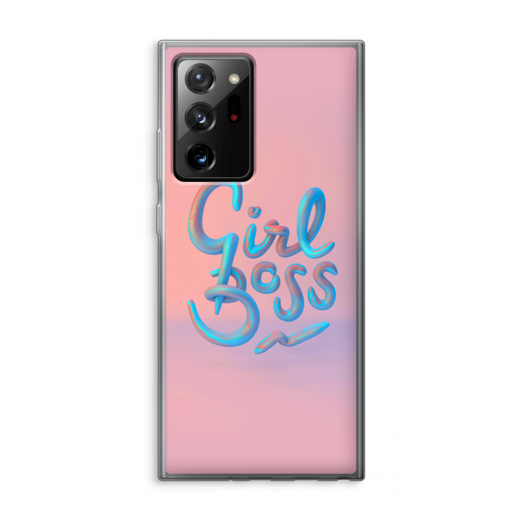 Girl boss: Samsung Galaxy Note 20 Ultra / Note 20 Ultra 5G Transparant Hoesje
