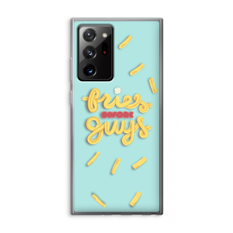 Always fries: Samsung Galaxy Note 20 Ultra / Note 20 Ultra 5G Transparant Hoesje