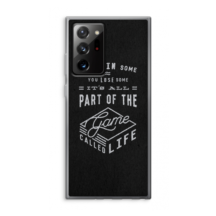 Life: Samsung Galaxy Note 20 Ultra / Note 20 Ultra 5G Transparant Hoesje